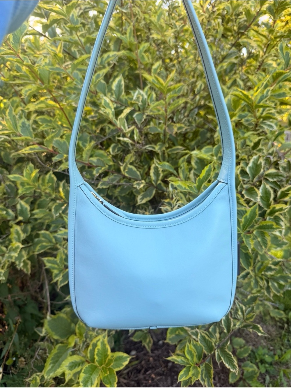 🩵Coach curve Zip Bag CA411🩵